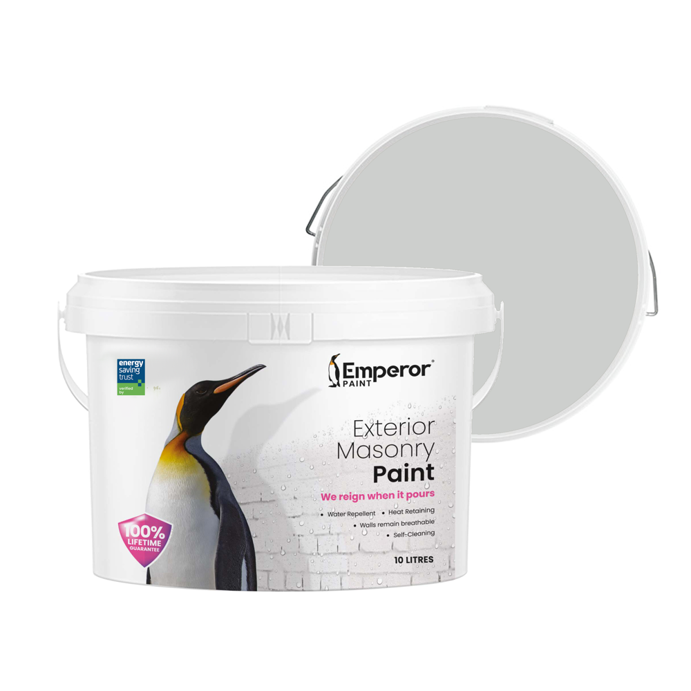 Emperor Light Grey Masonry Paint